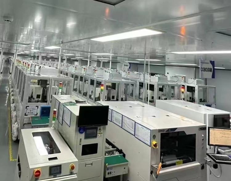 新视通二期千级无尘净化车间.