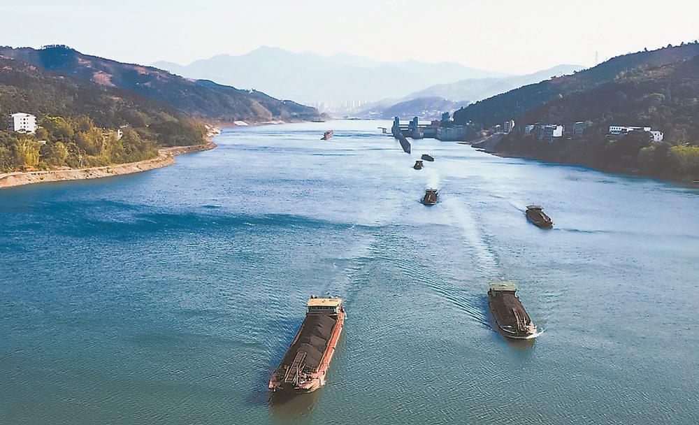 我在闽江忙航运