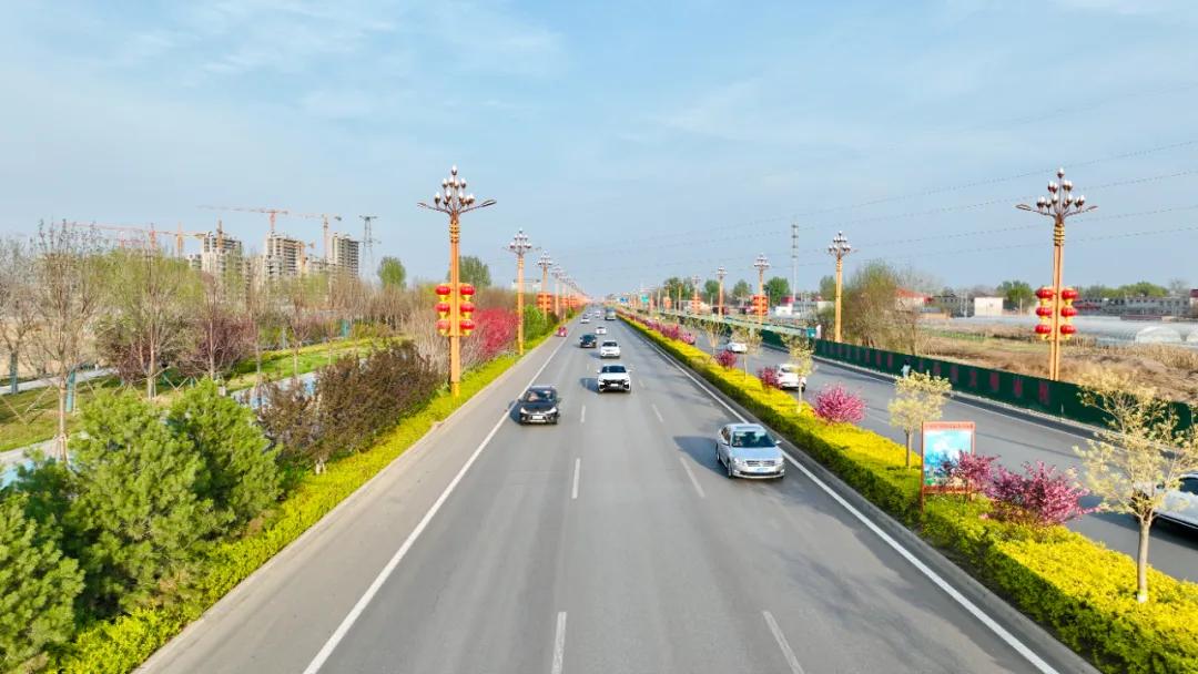 花城定州61迎宾大道一路都有鲜花相伴无论你是开车,骑车还是步行令