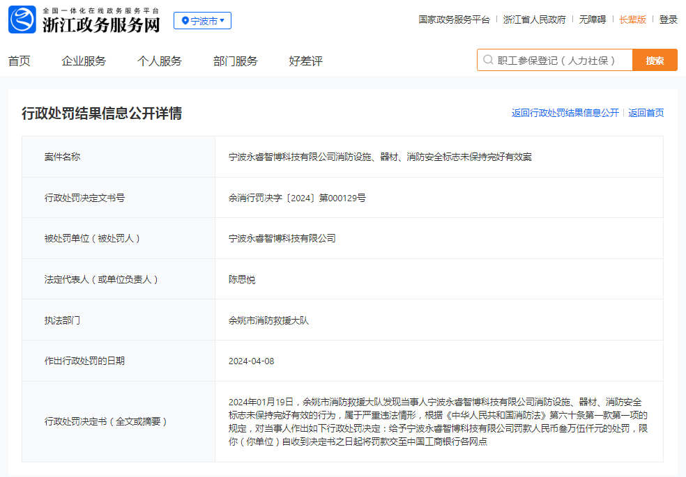 宁波永睿智博科技有限公司消防设施,器材,消防安全标志