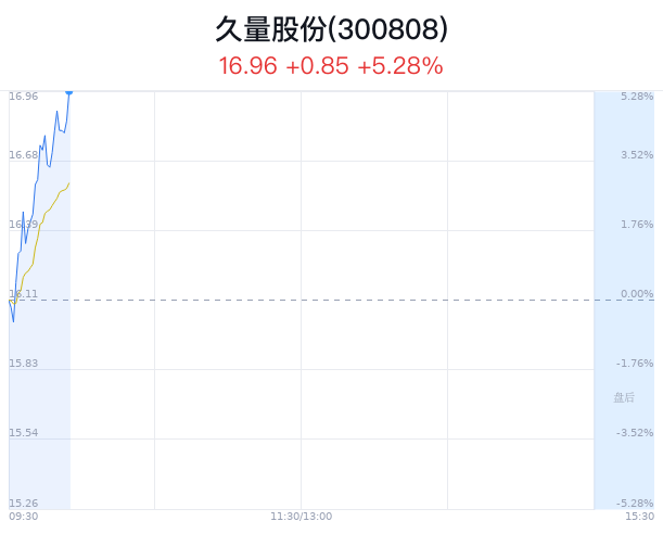 久量股份大幅上涨 新获电蚊拍外观设计专利授权|久量股份_新浪财经