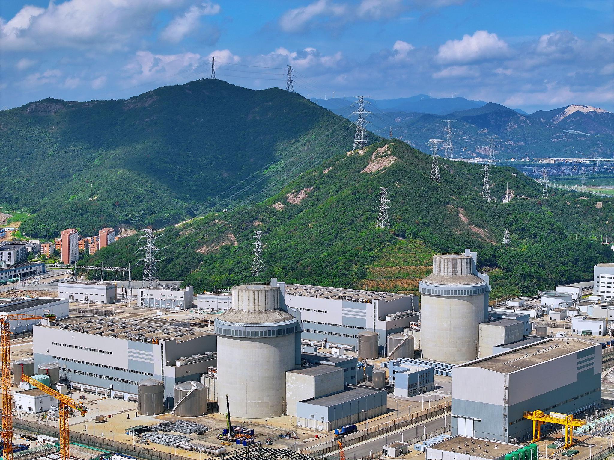 台州三门核电站图片