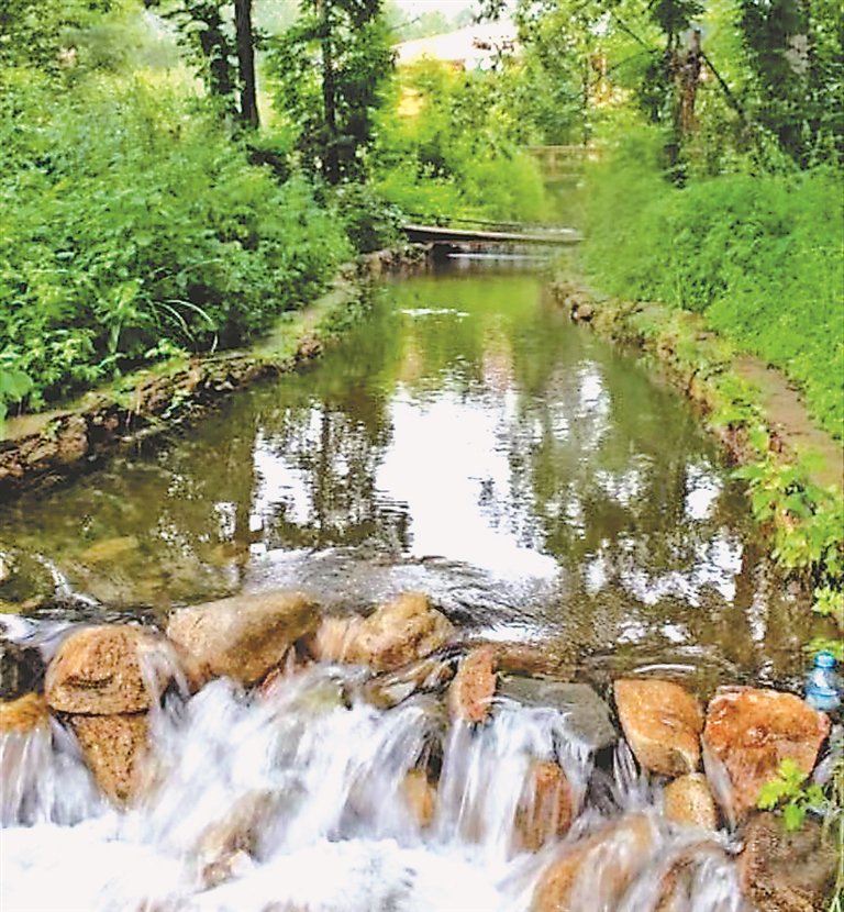 小九寨里听春雨