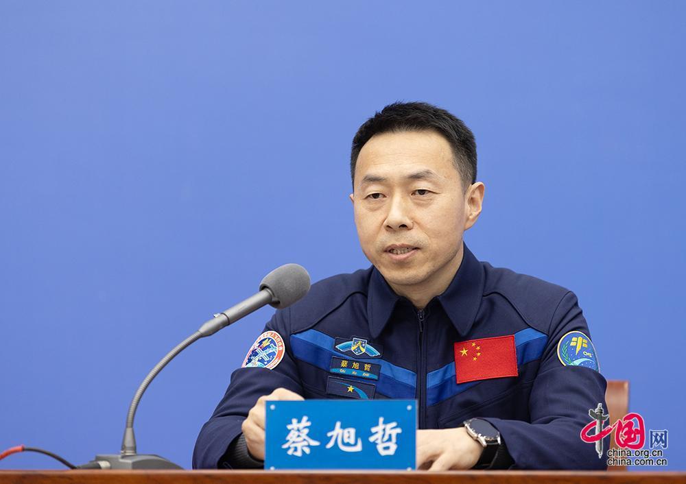 第二批航天员 蔡旭哲    (中国网 杨佳 摄影)2022年6月至12月,航天员