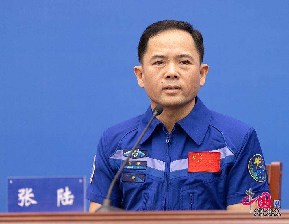 第二批航天员 张陆   (中国网 杨佳 摄影)2022年11月至2023年6月,航天