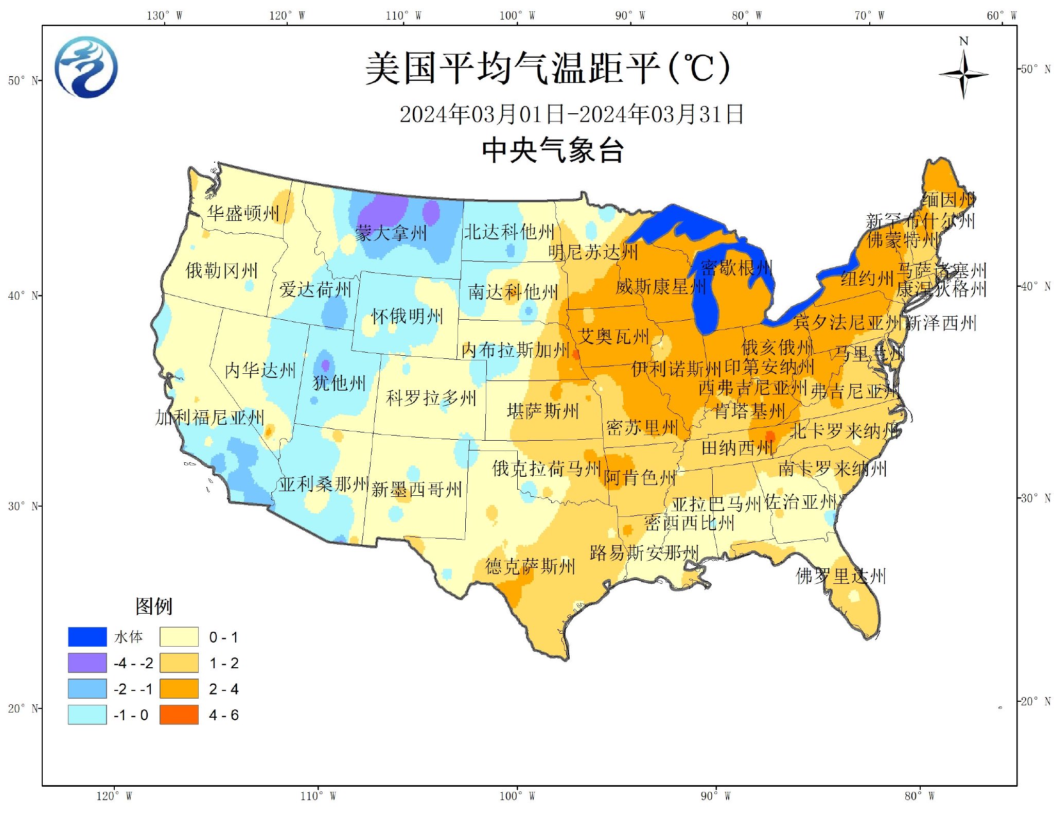 中央气象台:国外农业气象监测与作物产量展望(2024年04月10日)|降水