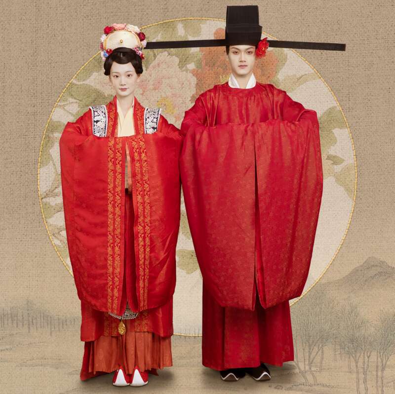 宋代婚服.北京服装学院供图