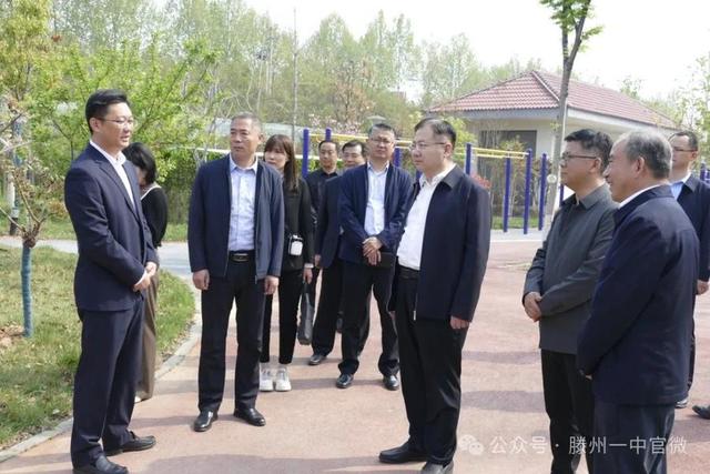 常涛来滕州一中调研清廉学校建设工作