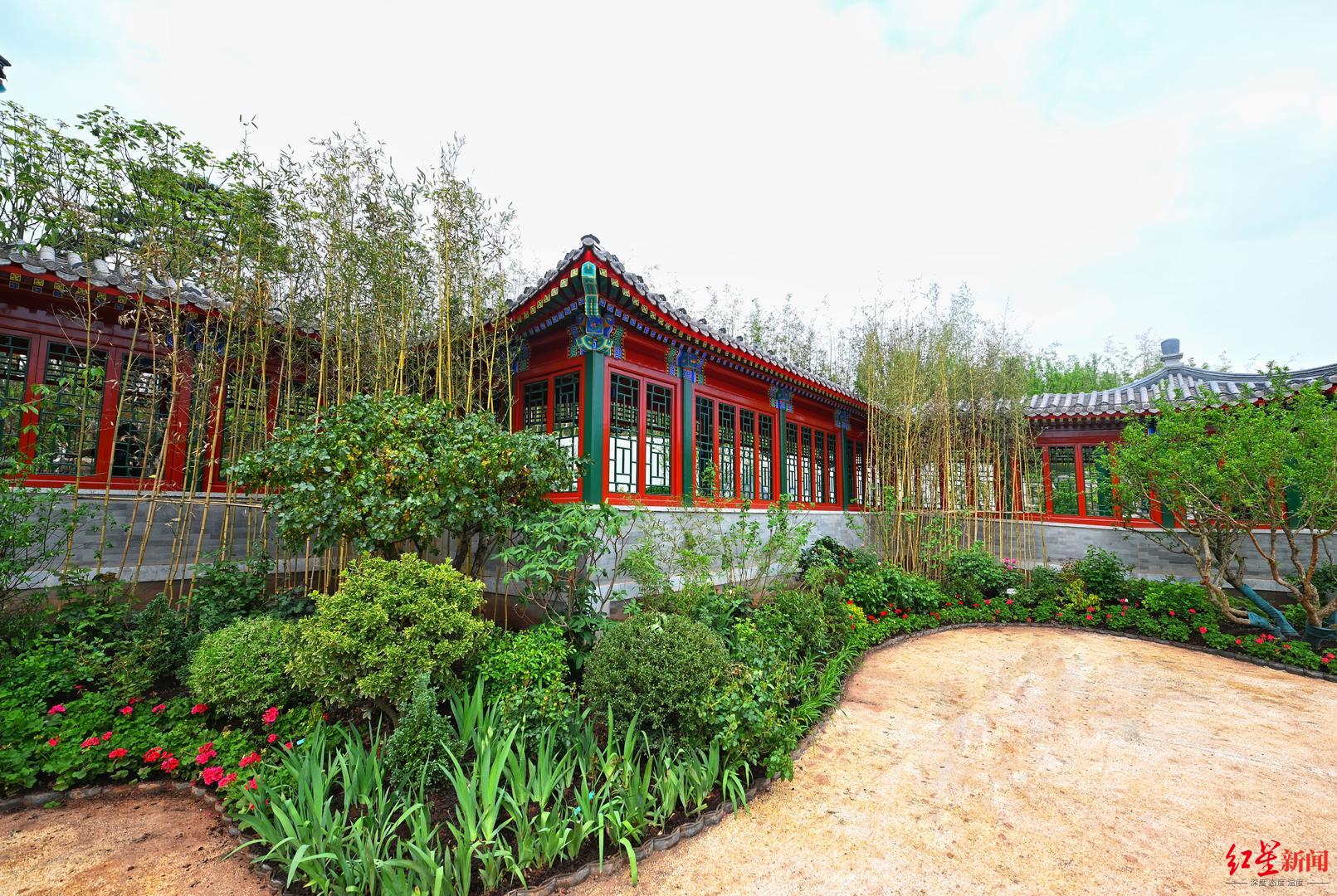 世园会探馆北京园让皇家园林艺术瑰宝在蓉城诗意再现