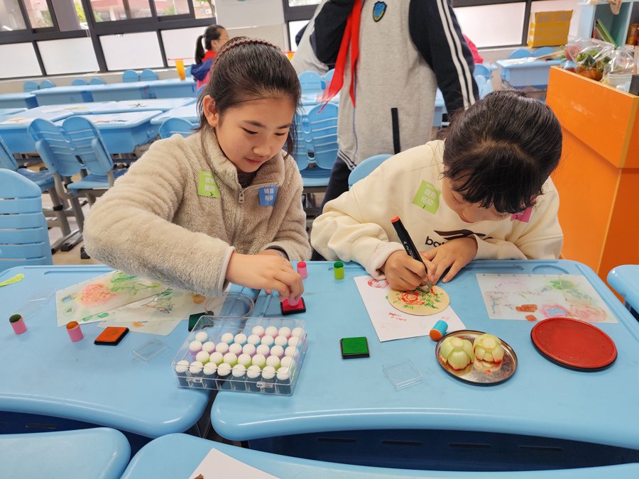 发射水火箭自然拓印制作盘扣提前体验初中学习生活校园开放日看什么③