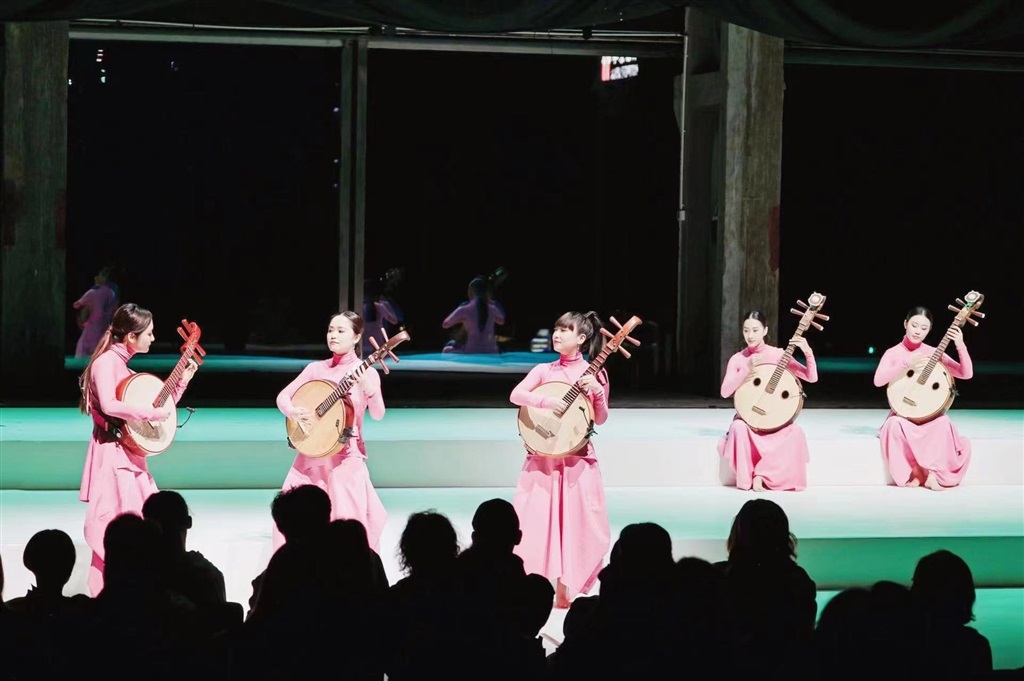 《零·壹|中国色》音乐会首演现场 图片来自上海民族乐团
