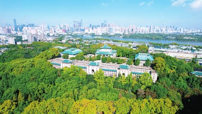     武汉大学风景。王建宏摄/光明图片