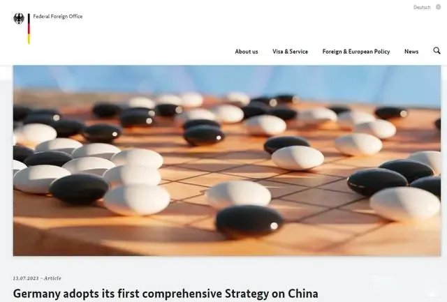 △德国“中国战略”封面图