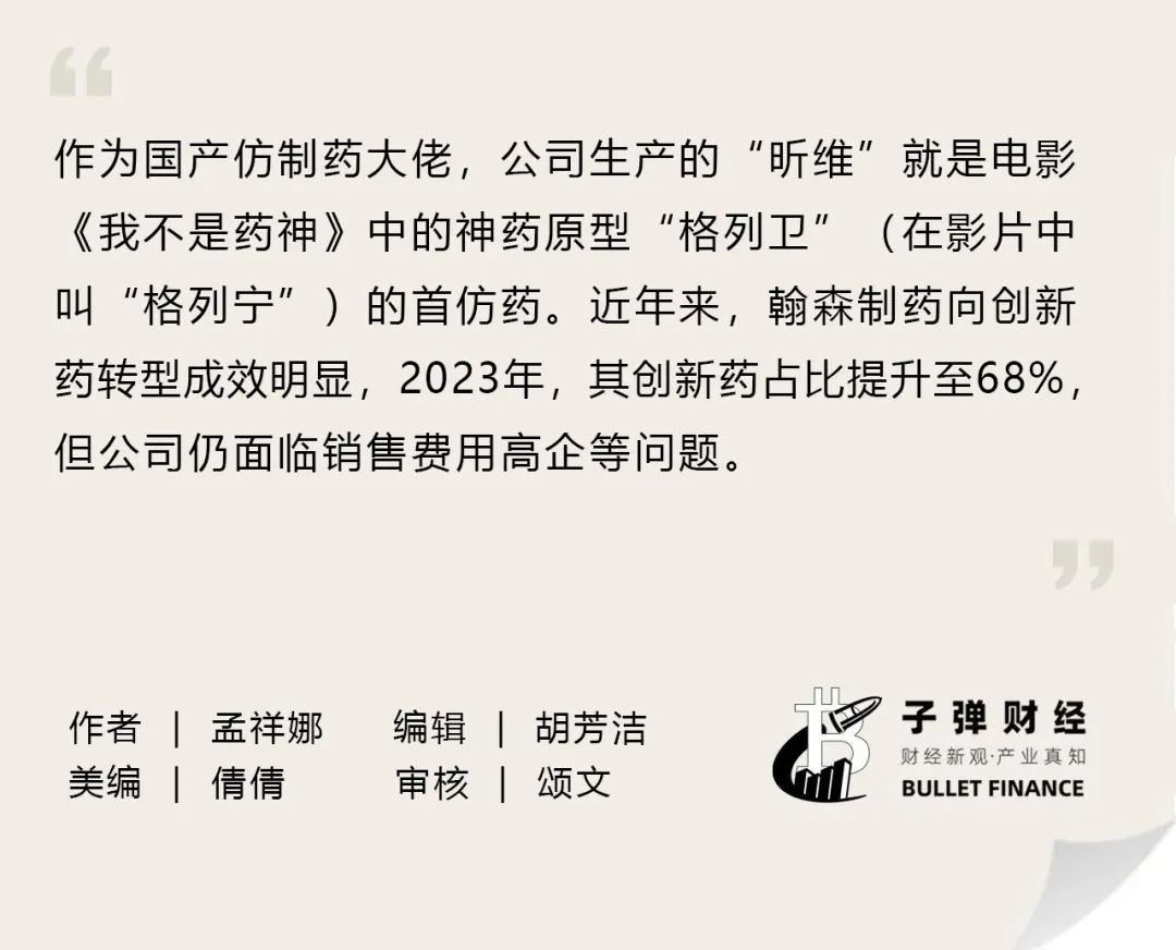 医药界夫妻档pk翰森制药仿转创速度快于恒瑞医药