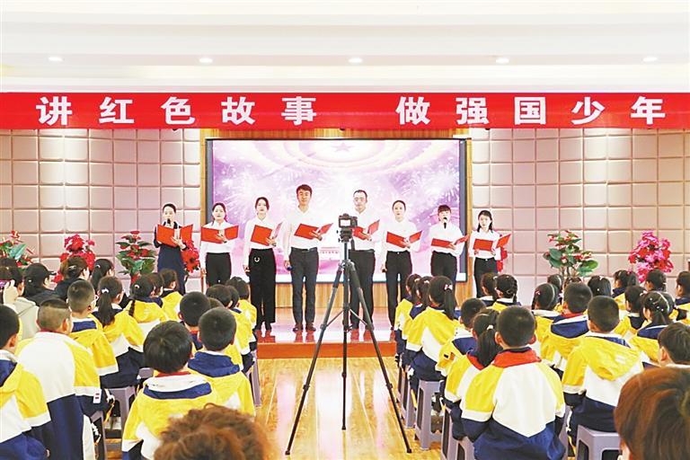 兰州市七里河区吴家园小学:讲红色故事 做强国少年_新浪财经_新浪网