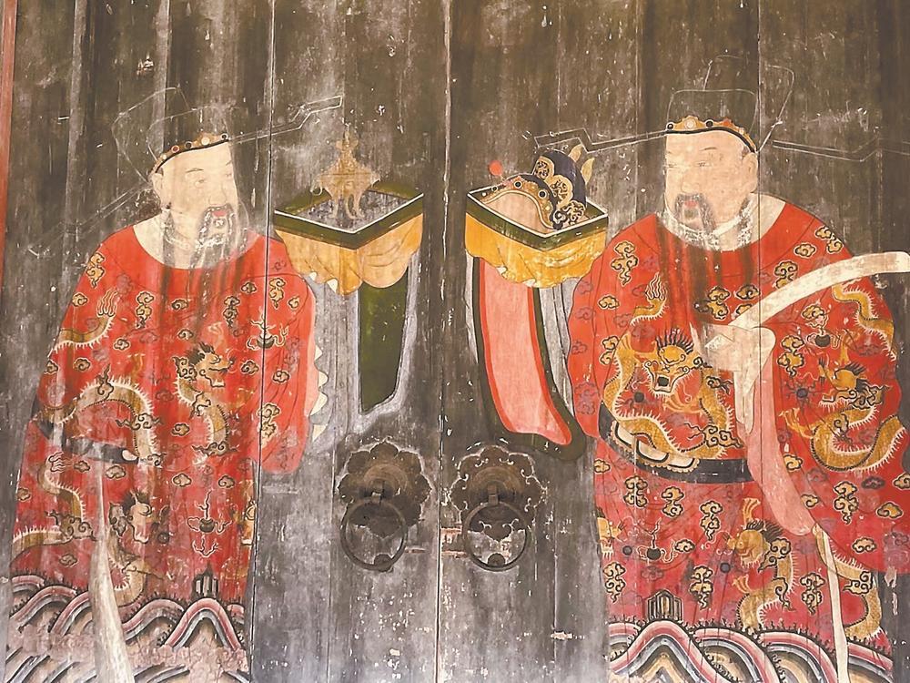 解读安贞堡门神画|魏征_新浪财经_新浪网