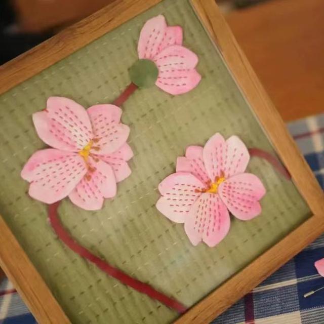 非遗之美念念布忘创意土布贴画课程上线啦