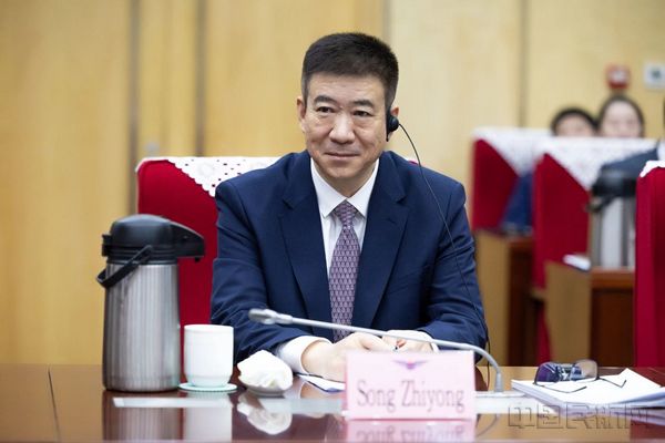 中国民用航空局局长宋志勇在启动会上致欢迎辞