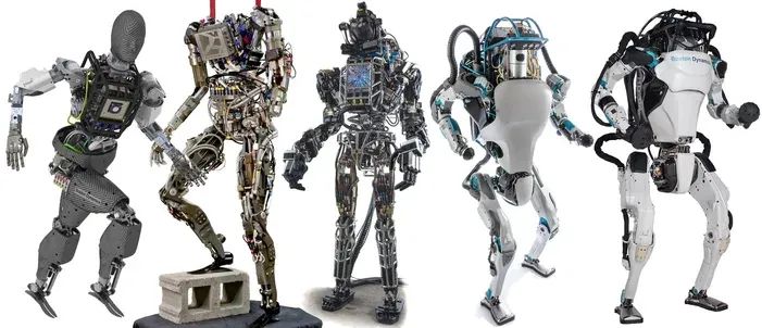 Atlas原始渲染和随后的四代机器人 图片来源：波士顿动力官网