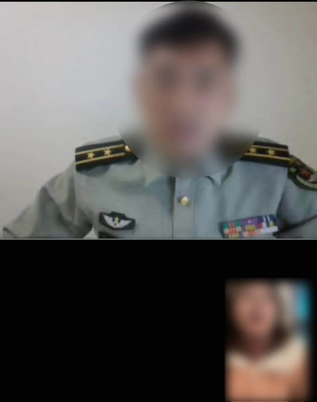  ▲ Video call screenshot