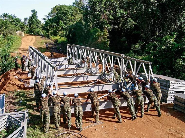 中国蓝盔和平力量