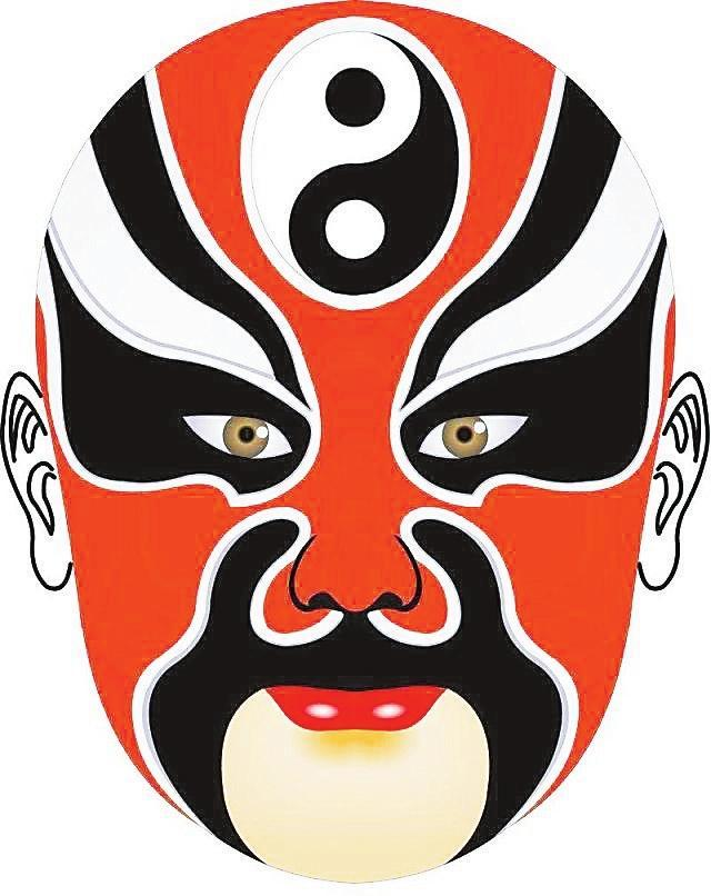 鸿盛社秦腔脸谱凝结了西北人民厚重的性格印迹和当地丰富的文化烙印.