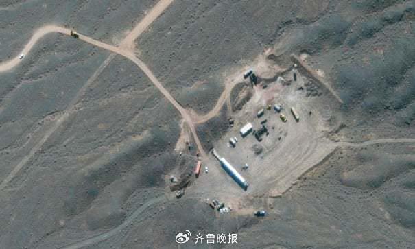 纳坦兹核设施的卫星图像  （资料片）