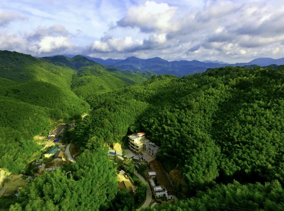 广东省龙门县南昆山民宿群(采访对象供图).新华社发