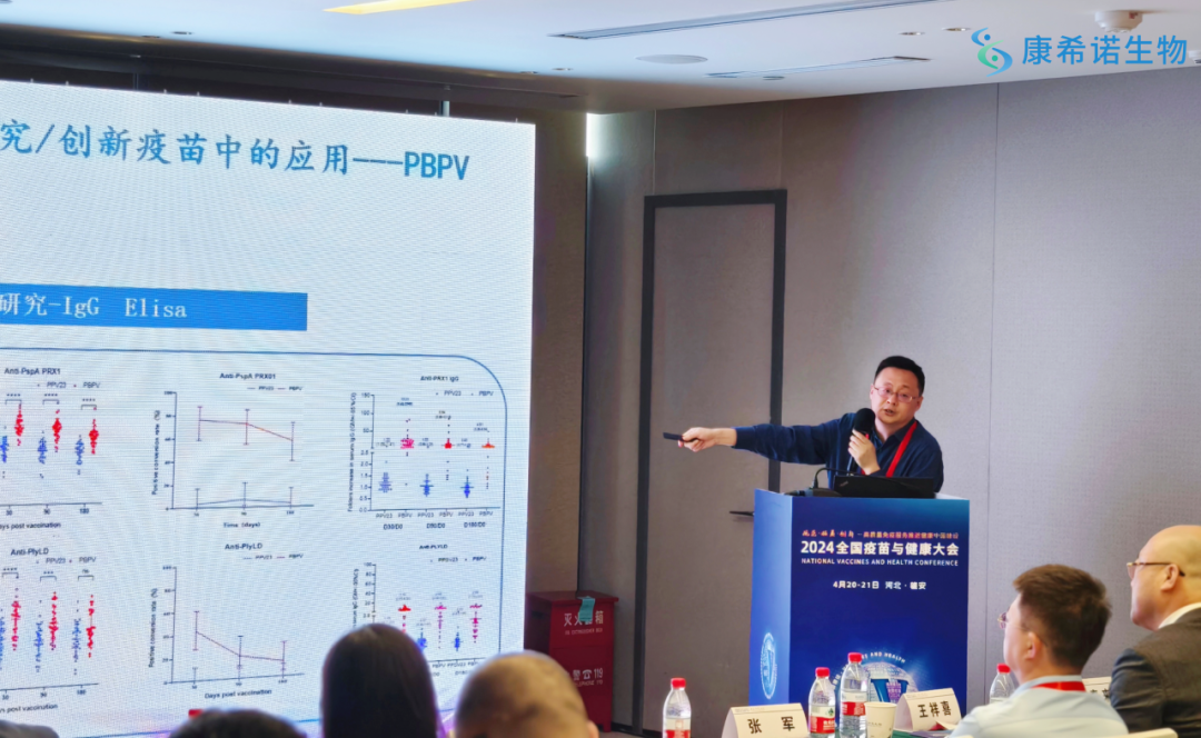 快讯 | 康希诺生物首席科学官朱涛分享全球创新重组肺炎球菌蛋白疫苗