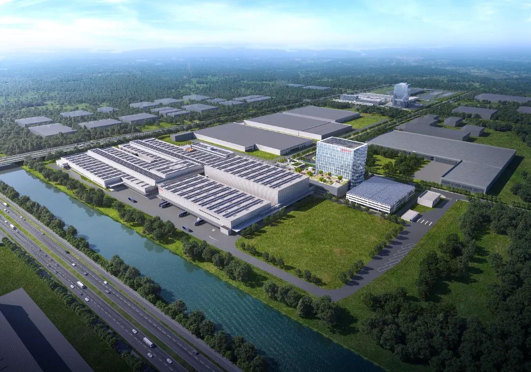 博世新能源汽车核心部件及自动驾驶研发生产基地效果图投资苏州,就是
