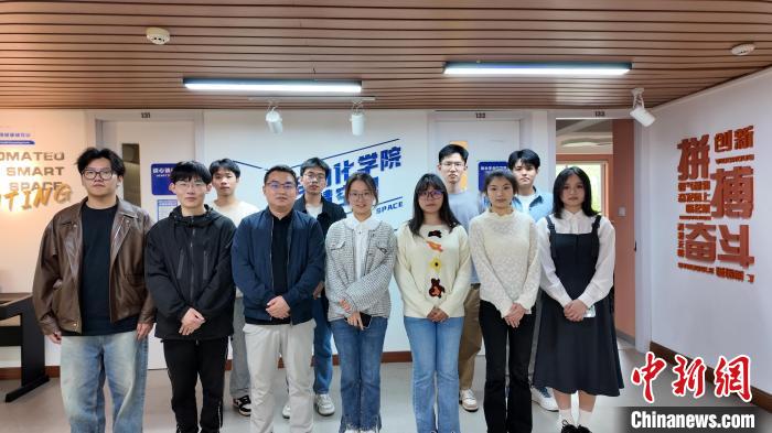 杭州电子科技大学的“考研搭子团”。杭州电子科技大学供图