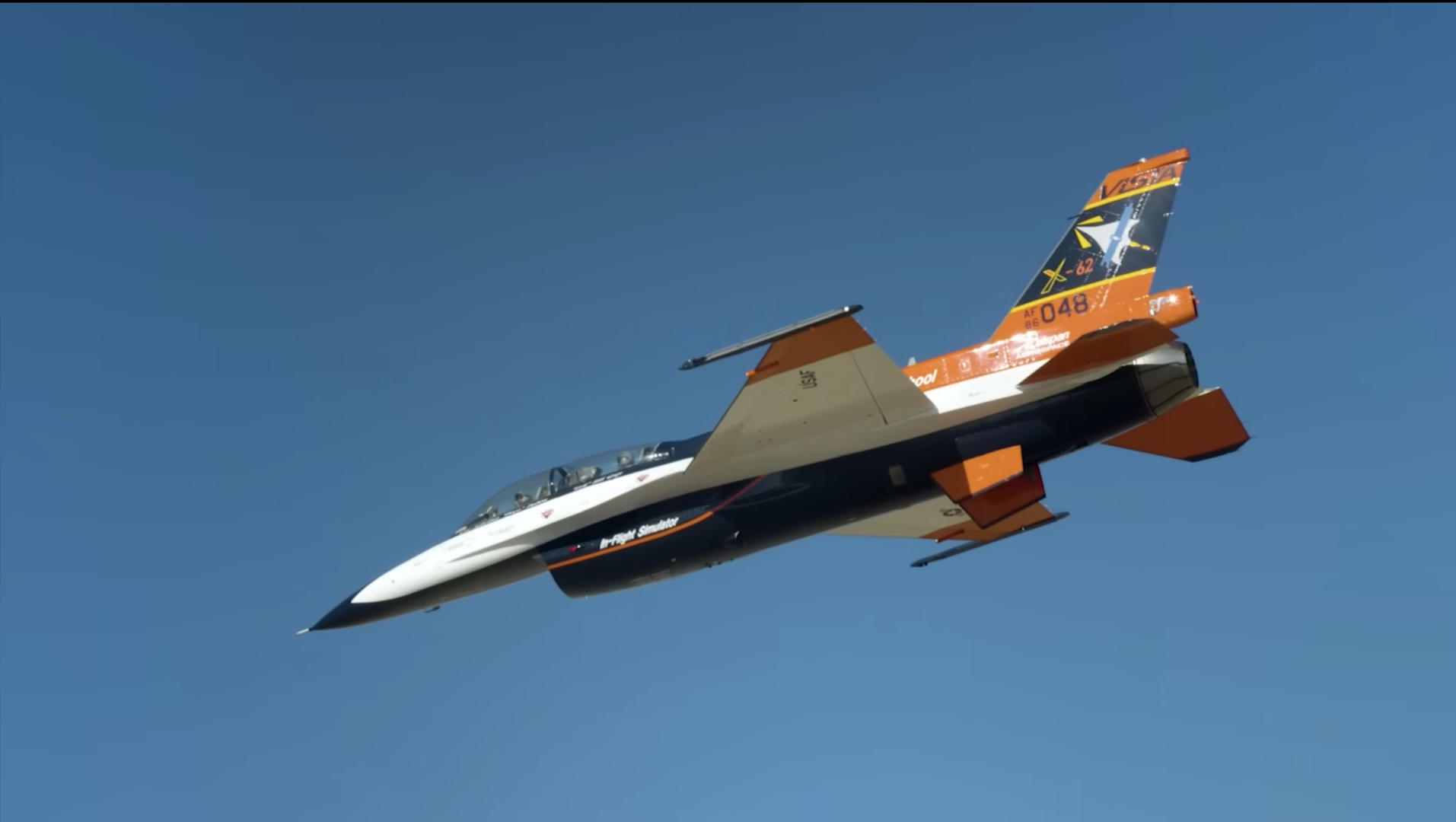 ai系统控制的战斗机