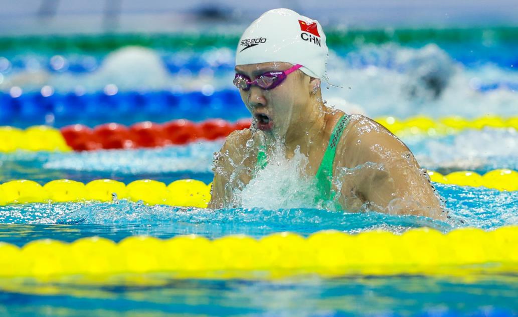 两次打破女子100米蛙泳亚洲纪录 唐钱婷期待站上奥运最高领奖台