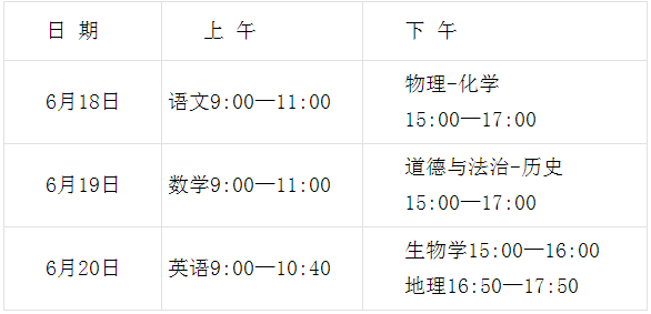 到长沙市教育局中招办(岳麓区茶子山中路324号)领取准考证及考点安排
