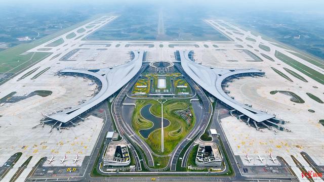 青白江机场图片