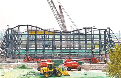北京城市副中心新地标封顶|北京市_新浪财经_新浪网