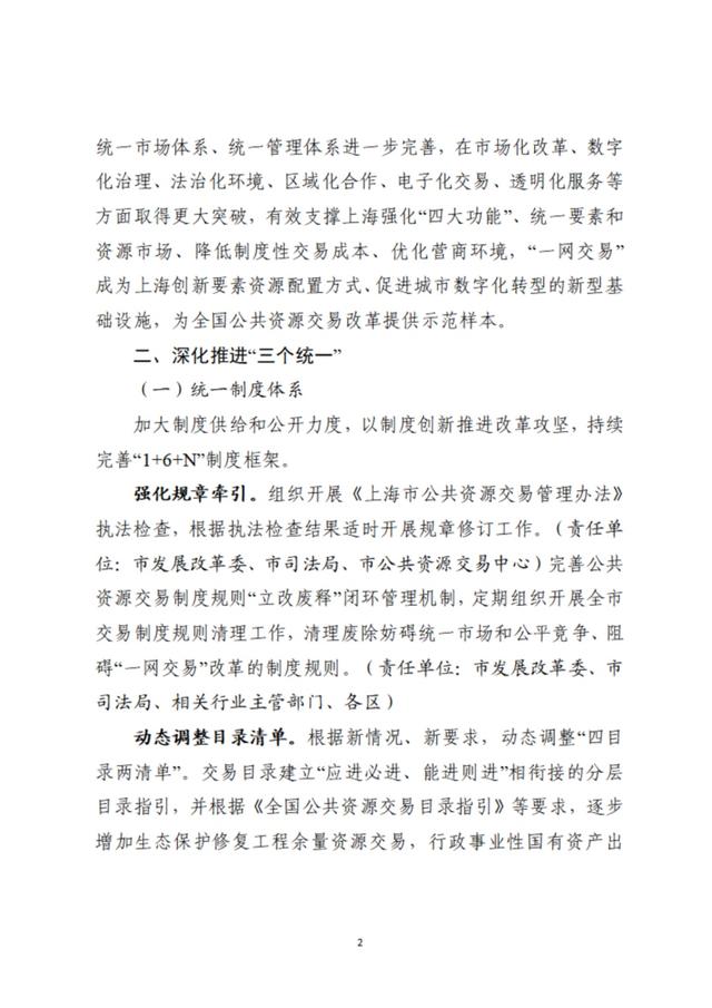 持续深化推进"一网交易"改革,上海第二轮三年行动方案发布