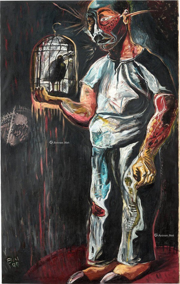 37万)2024-04-06 蘇富比当代艺术日间拍卖曾梵志 (b.