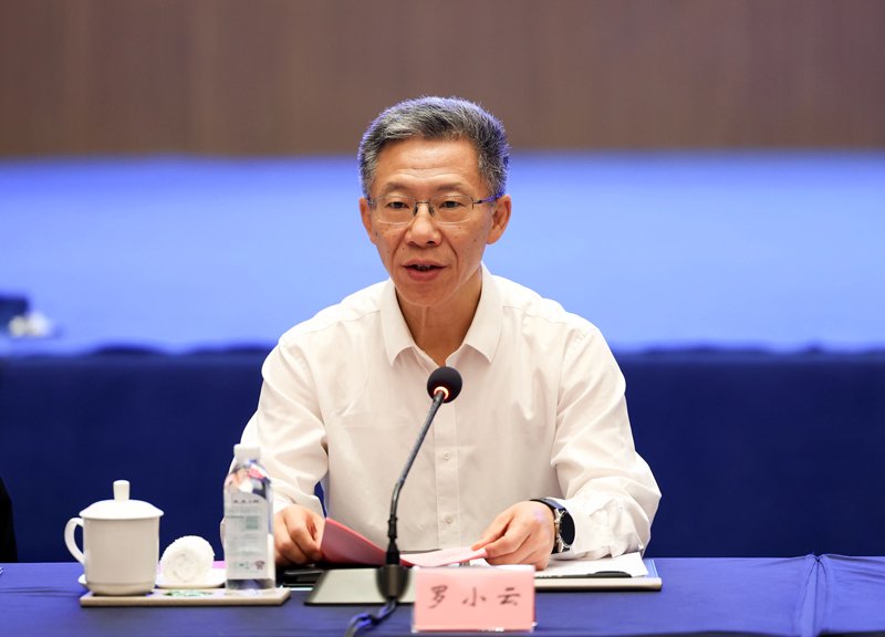 江西省委常委,政法委书记罗小云致辞.孙若丰 摄