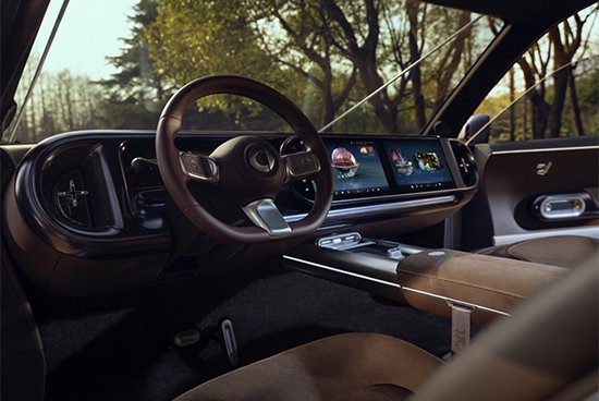 全新smart精灵#5概念车呈现下一代智能座舱