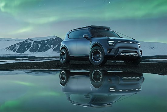 全新smart精灵#5概念车全球首秀