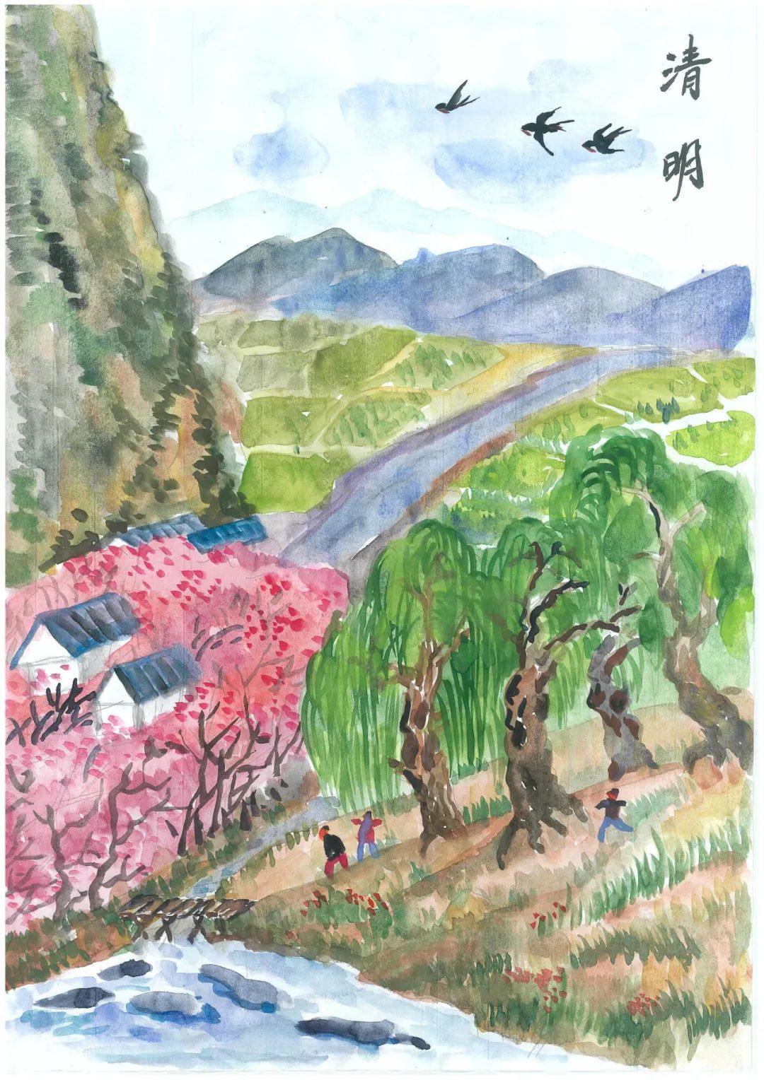 银河基金"四季有爱"绘画展在静宁举办