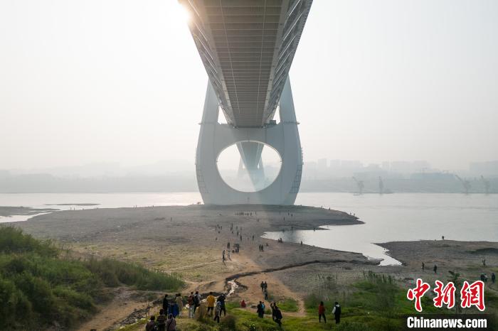 资料图为白居寺长江大桥。中新网记者 何蓬磊 摄