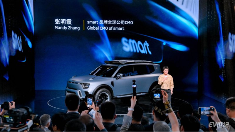 smart品牌全球公司CMO张明霞