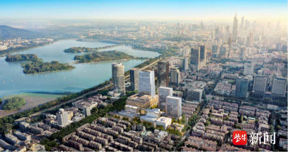 南京华贸中心效果图