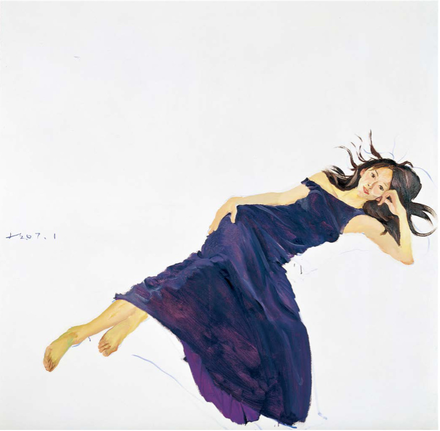 刘小东 《美女林志玲》 2007年 油画​​​​
