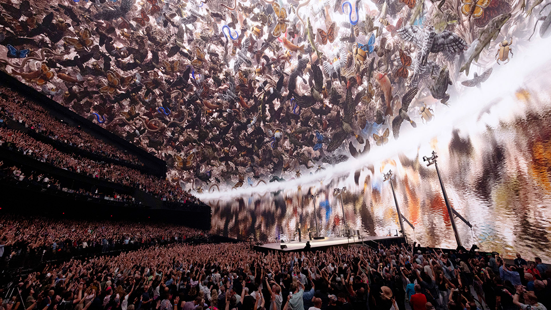 U2乐队演唱会现场 /图源：POPULOUS