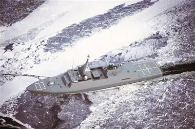 芬兰海军低地级破冰护卫舰（效果图）。