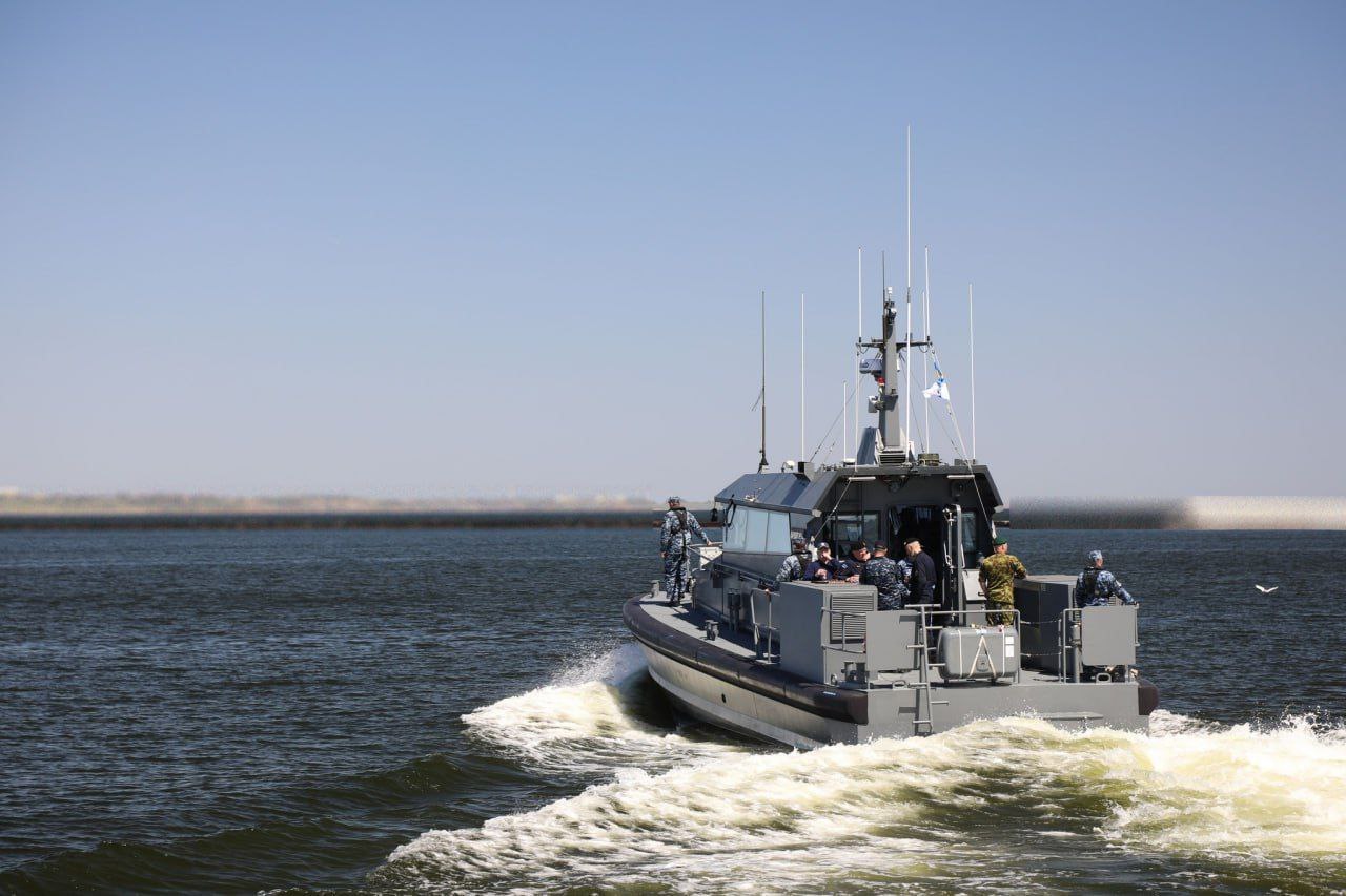 乌武装部队称爱沙尼亚交付的2艘巡逻艇已投入使用