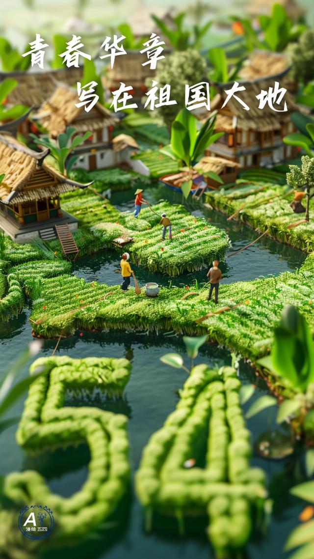 aigc海报|青春的颜色